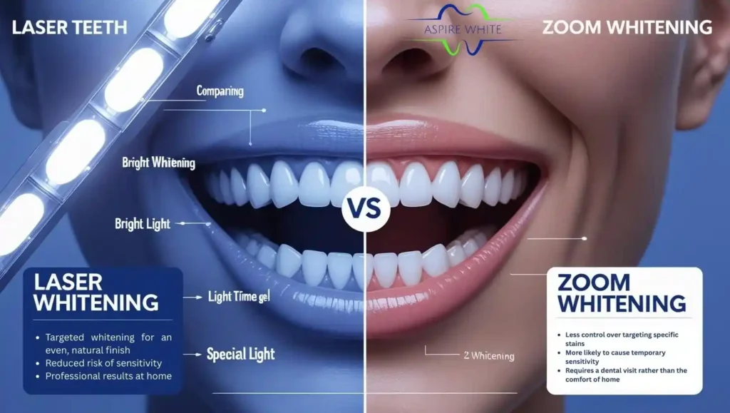 Laser Teeth Whitening vs. Zoom Whitening Doncaster