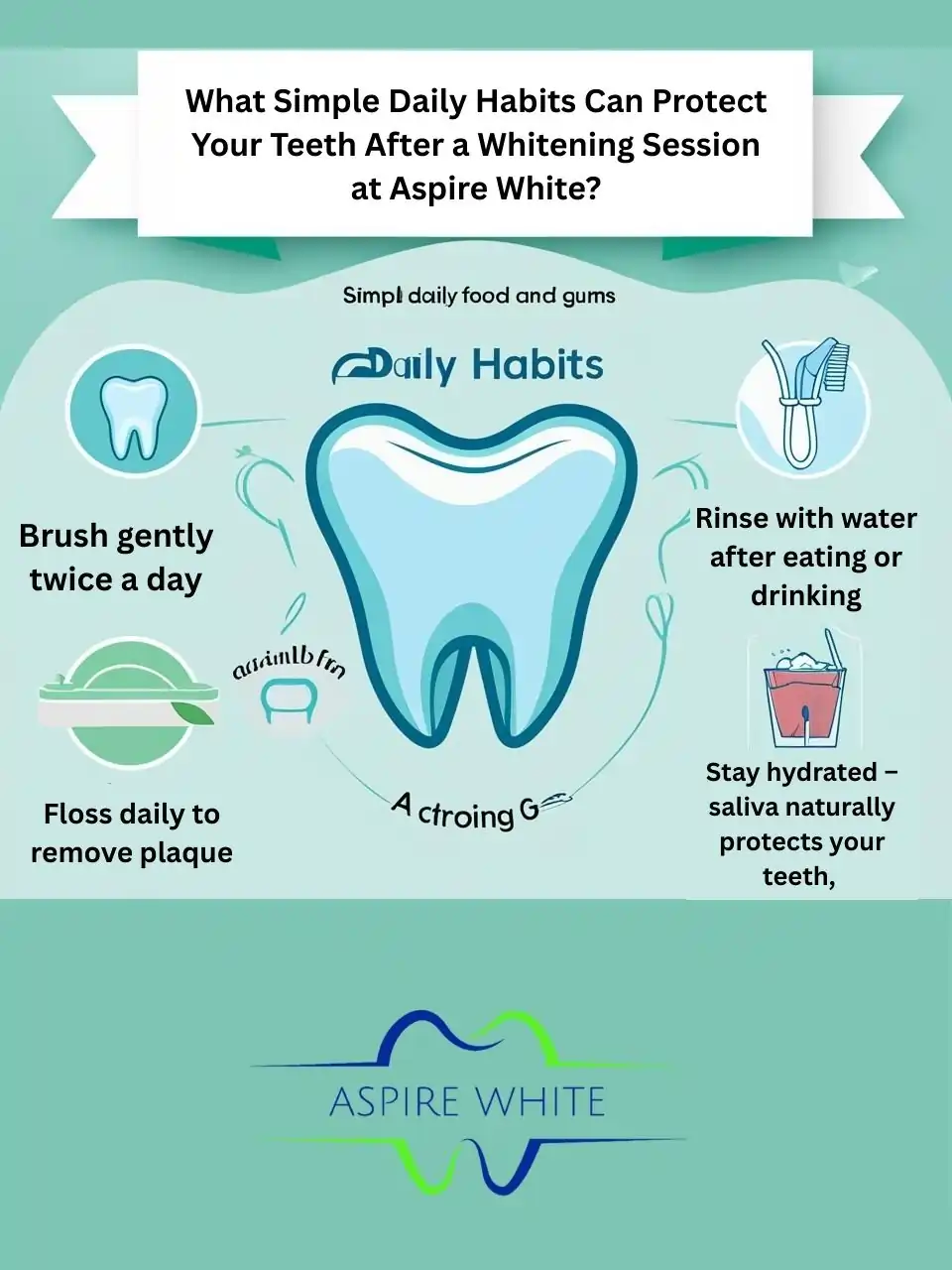 What Simple Daily Habits Can Protect Your Teeth After a Whitening Session at Aspire White Doncaster
